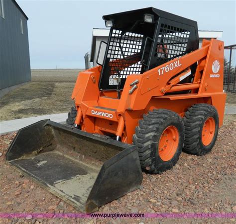 daewoo skid steer specs|daewoo 1760xl for sale.